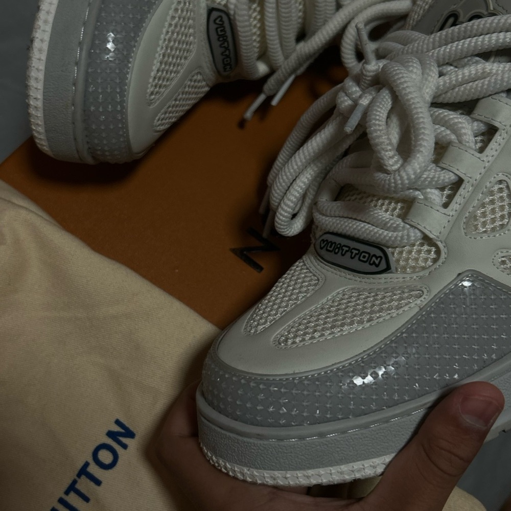 Louis Vuitton White Sneakers - Picture 4 of 4